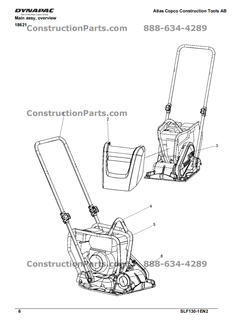 DYNAPAC-SLF130零部件手册