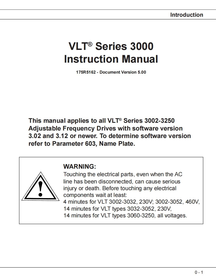 Danfoss-VLT3000-User-Manual操作说明书手册新质力文库 - 聚焦新质生产力发展的数字化知识库_行业洞察 / 理论成果 / 实践指南免费下载新质力文库