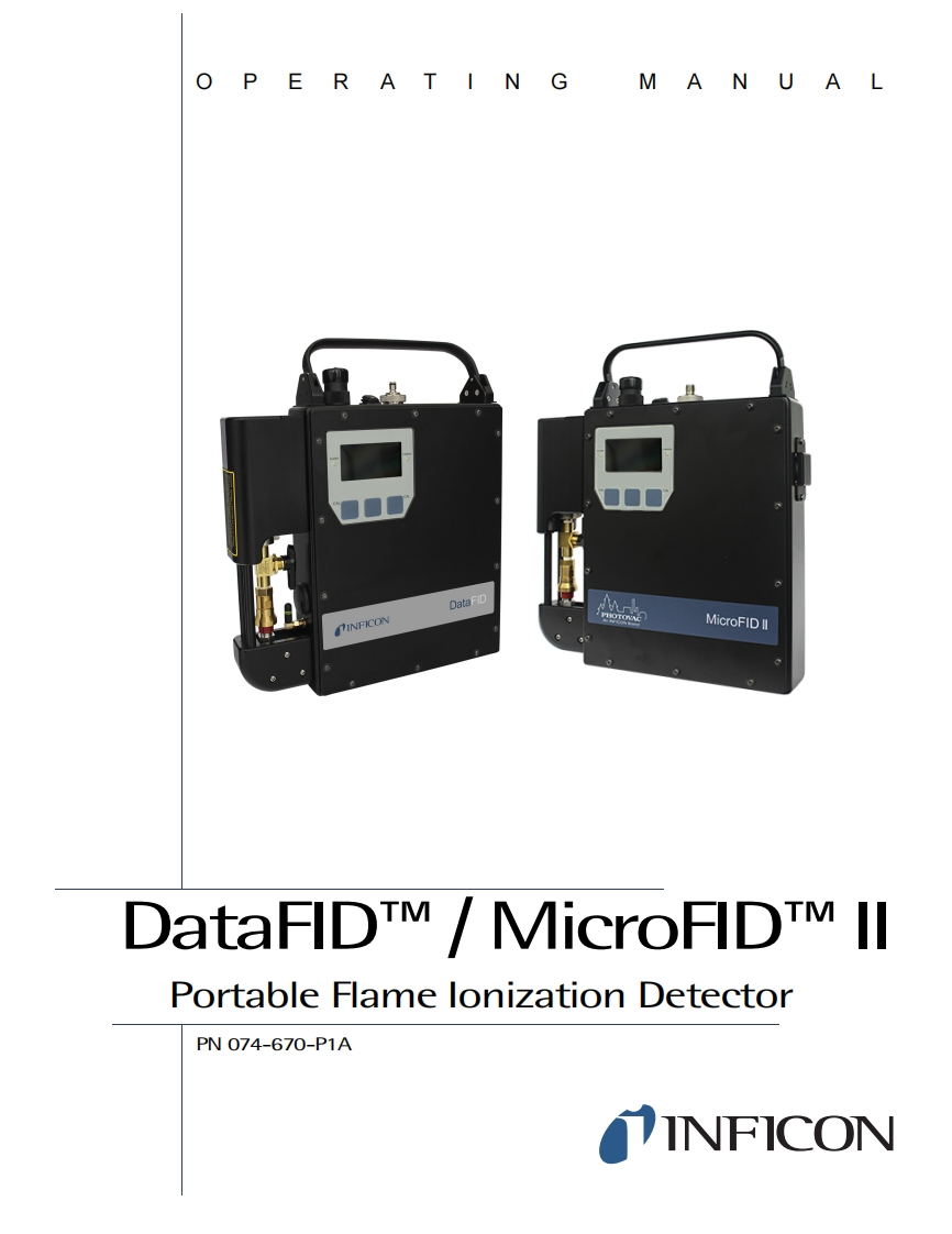 DataFIDMicroFIDII操作说明书手册