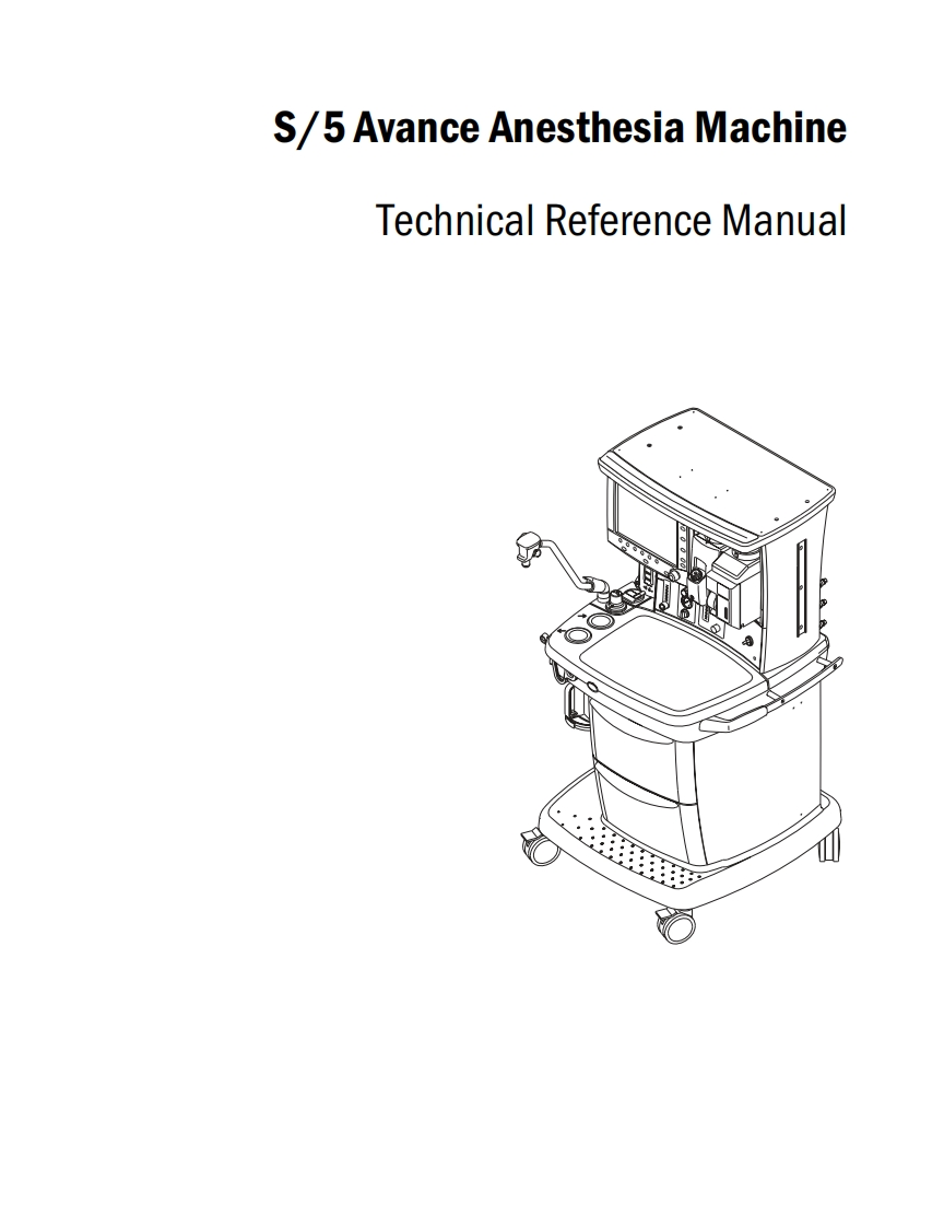 Datex_Ohmeda_S5_Avance_Service_manual维修参考说明书手册