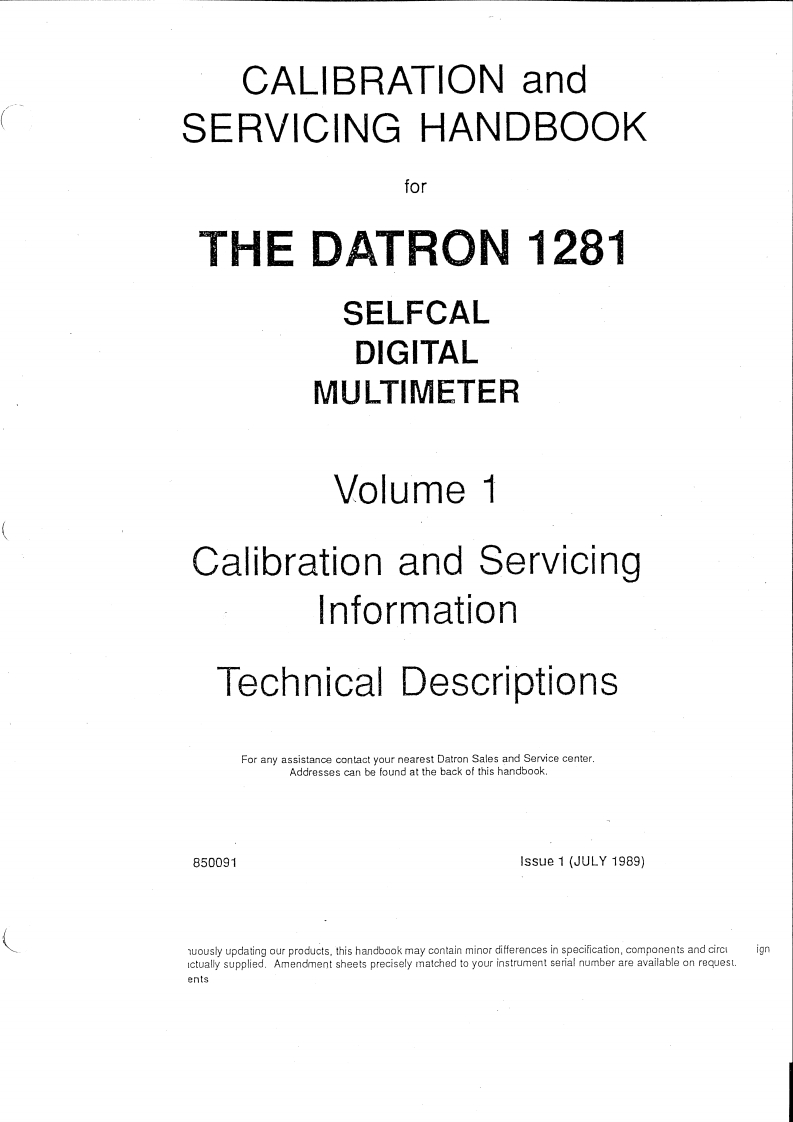 Datron_1281_维修操作手册_1989-01_complete