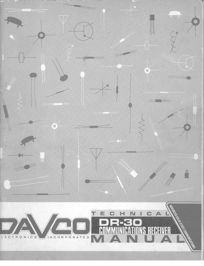 Davco_DR-30_维修维护电器原理图手册_使用说明书手册_1967