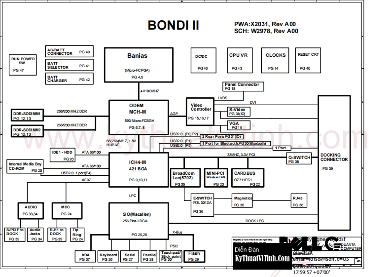Dell-600M笔记本电器原理图