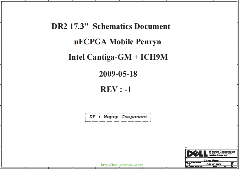 Dell-Inspiron-1750笔记本电器原理图