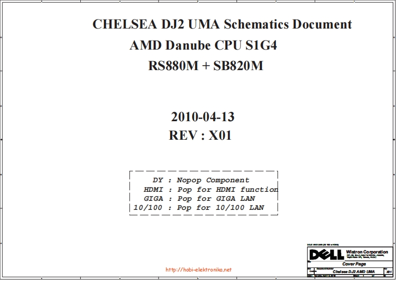 Dell-Inspiron-M5030-(Wistron-Chelsea-DJ2-AMD-UMA)-laptop-schematics笔记本电器原理图