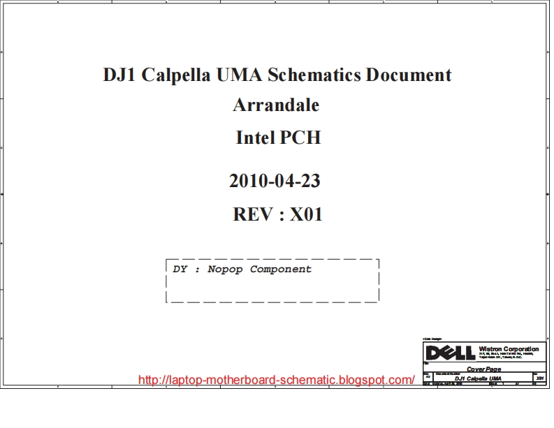 Dell-Inspiron-N4030-UMA笔记本电器原理图