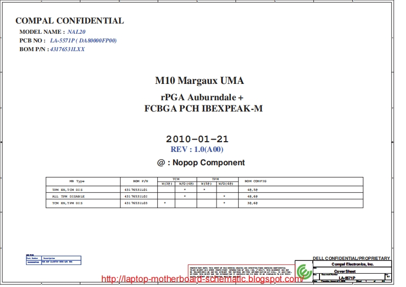 Dell-Latitude-E6510笔记本电器原理图