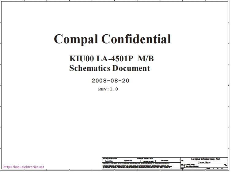 Dell-Mini-1210笔记本电器原理图