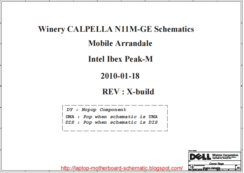 Dell-Vostro-3700-(Wistron-Vostro-Calpella)-laptop-schematics笔记本电器原理图