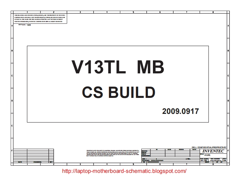 Dell-Vostro-V13-(Inventec-V13TL)-laptop-schematics笔记本电器原理图