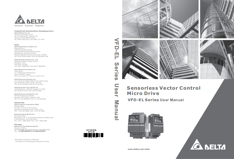 Delta-VFD-EL-Manual变频器操作说明书手册_20160308-ENG