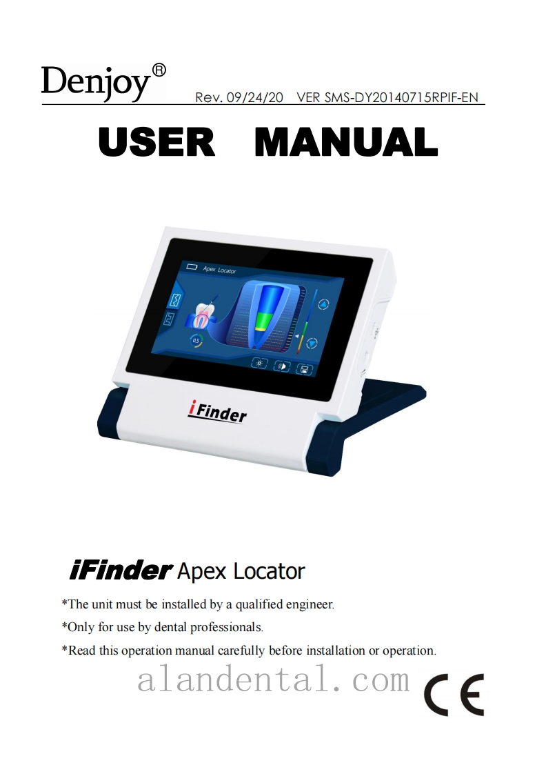 Denjoy-iFinder-Apex-Locator-操作说明书手册