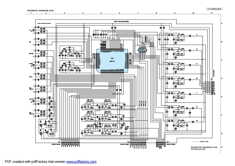Denon-AVR1705-avr-电气原理图手册
