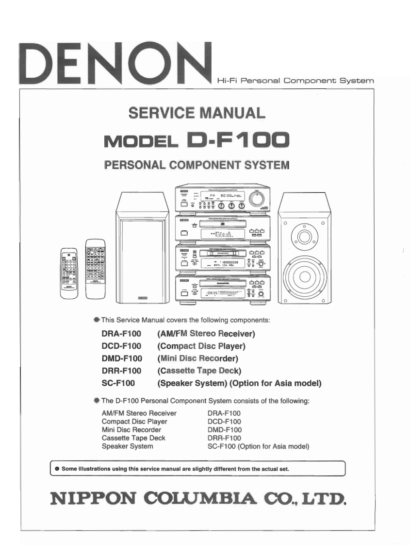 Denon-D-F100-维修手册