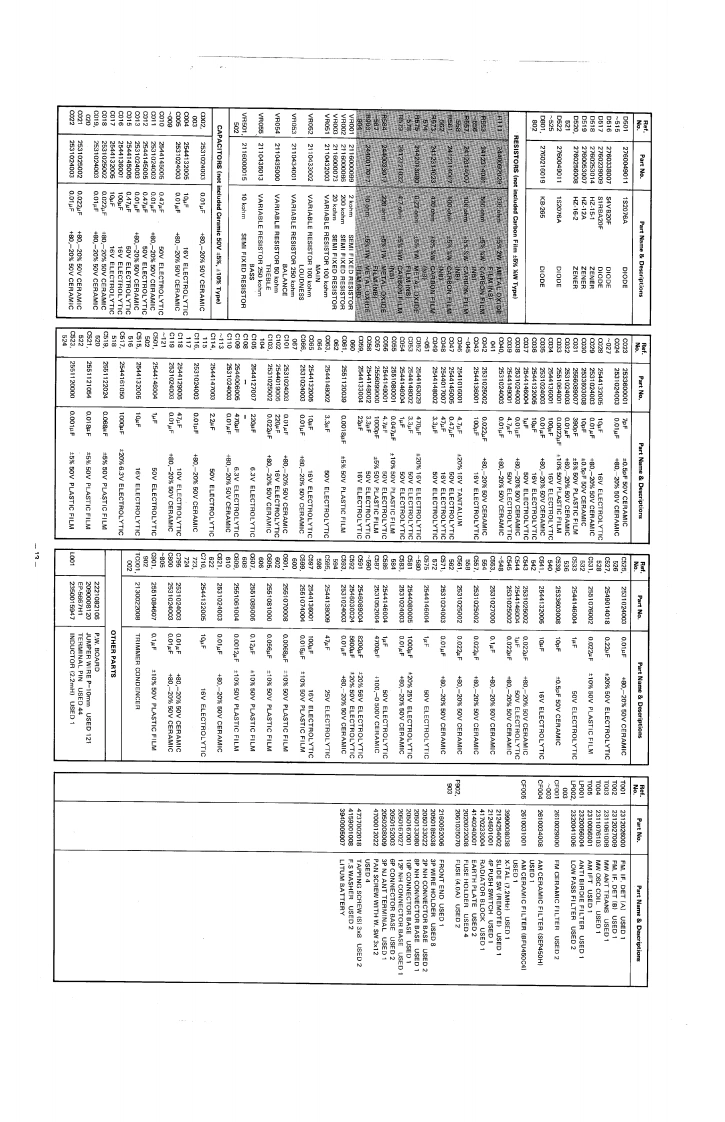 Denon-DRA550-rec-维修说明书手册含电器原理图