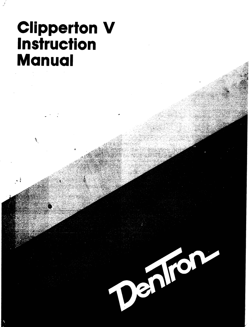 Dentron-Clipperton-V_Manual操作说明书手册