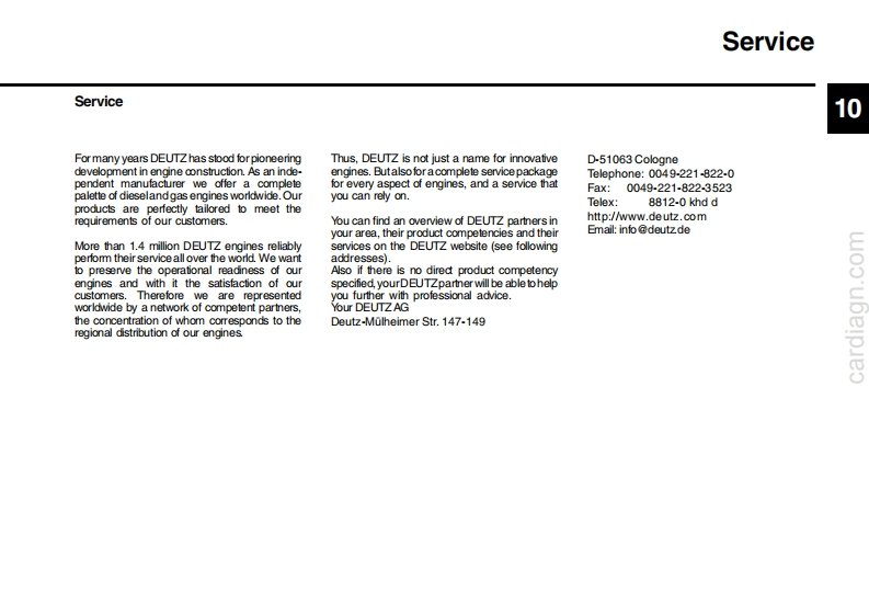Deutz-Engine-TCD-2013-L04-06-4V-Instruction-Manual---Service维修手册