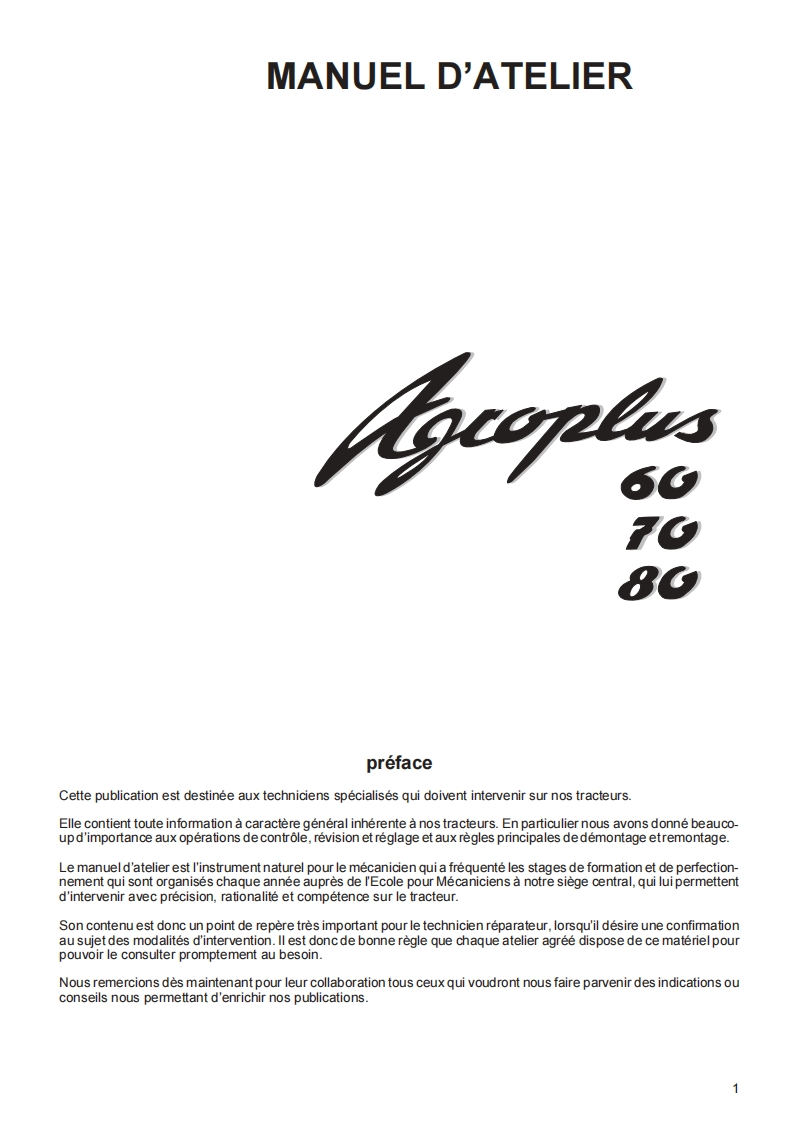 Deutz-Fahr-Agroplus-60-70-80-Tractors-维修维护手册-PDF