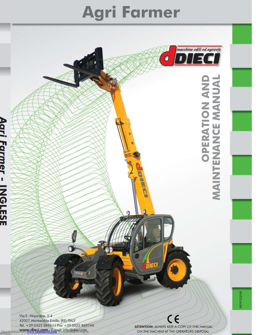 Dieci-Dedalus-28-7-Operations-Manual操作与维护保养说明书手册