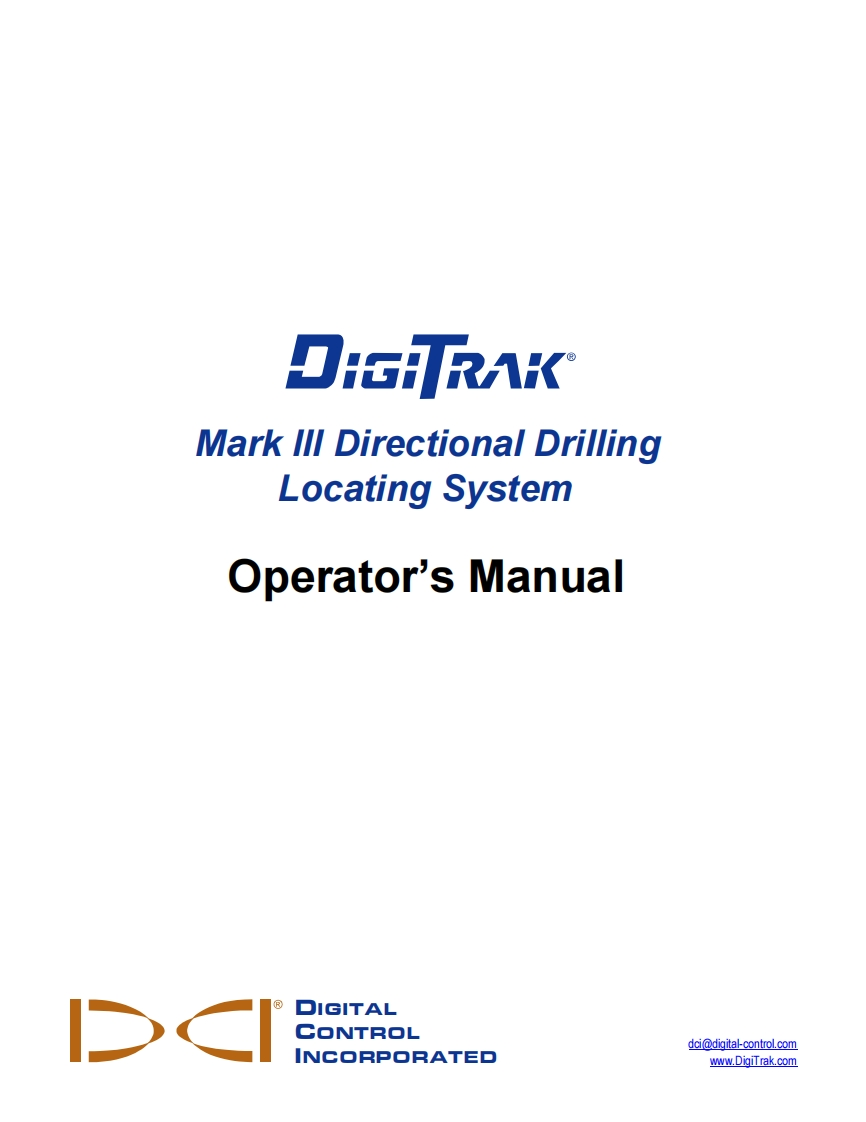 Digitrak-Mark-III-User-Manual操作说明书手册新质力文库 - 聚焦新质生产力发展的数字化知识库_行业洞察 / 理论成果 / 实践指南免费下载新质力文库