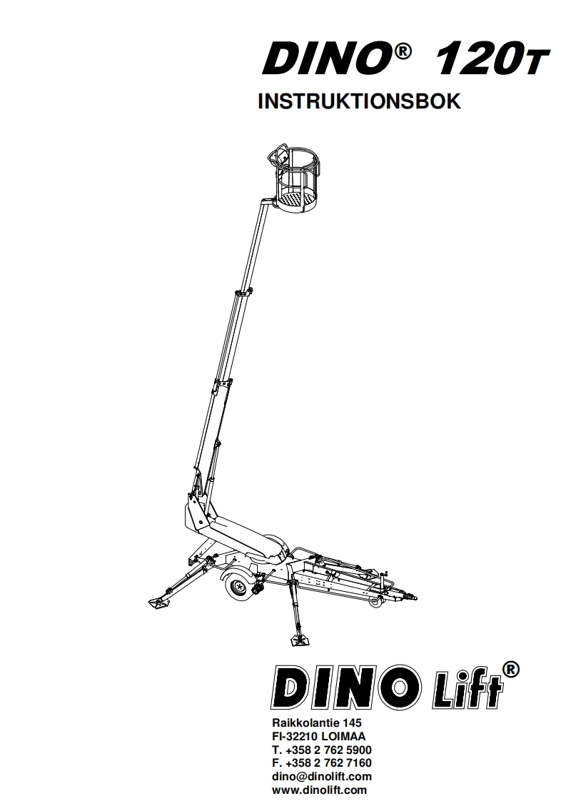 Dino_120T操作与维护维修手册