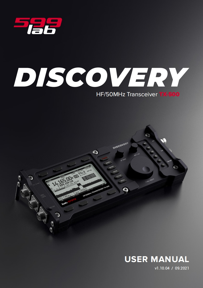 Discovery_TX-500_使用说明书手册_2021