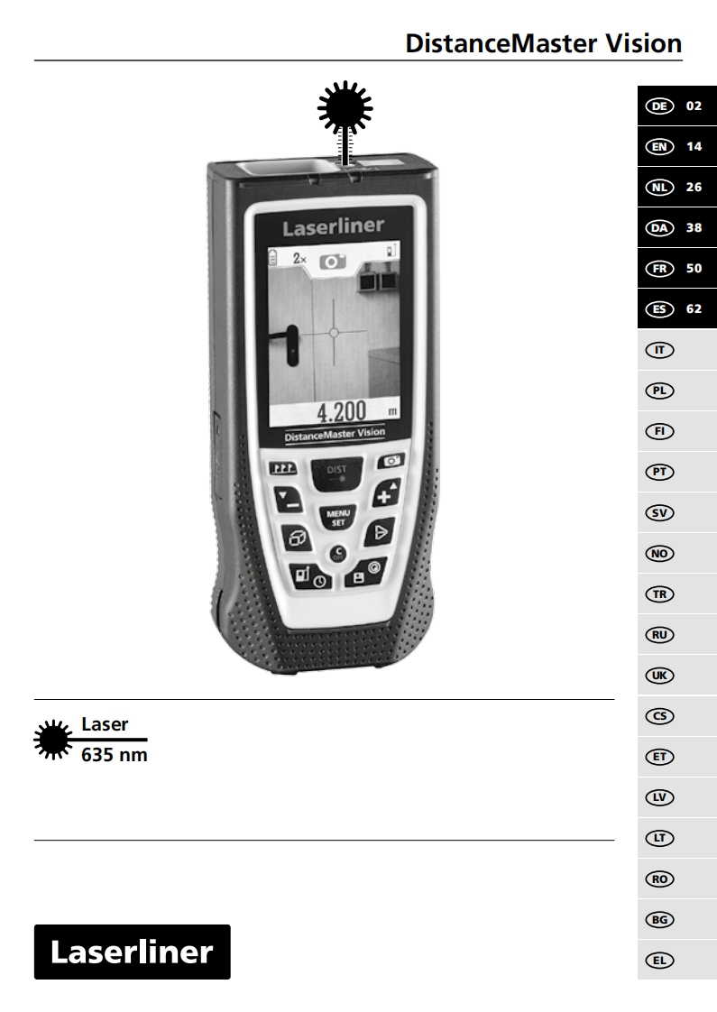 DistanceMasterVision操作说明书手册