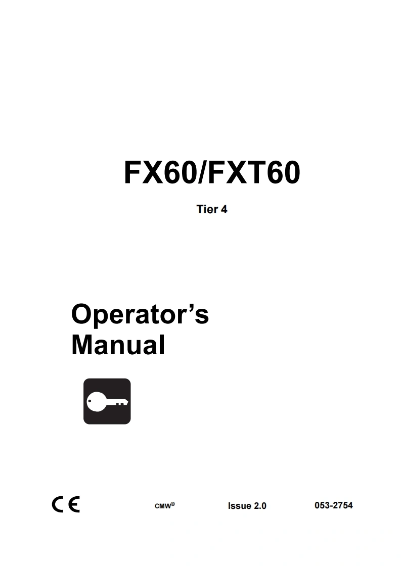 Ditch-Witch-FX60-FXT60免开挖定向钻机操作维修与零部件手册