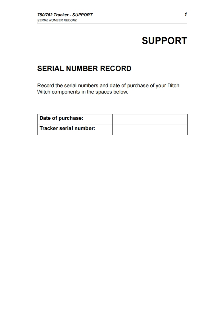 DitchWitch-750-Tracker-User-Manual操作说明书手册新质力文库 - 聚焦新质生产力发展的数字化知识库_行业洞察 / 理论成果 / 实践指南免费下载新质力文库