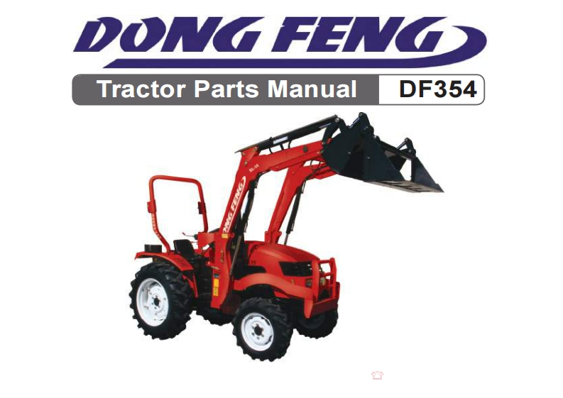 DongFeng-DF354-Tractor-零部件手册ue-PDF