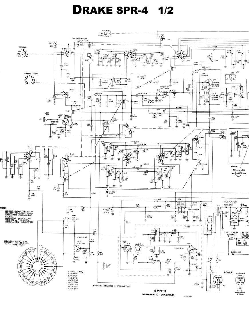 Drake_SPR-4_参考电器原理图
