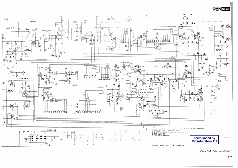 Drake_T-4XC_参考电器原理图