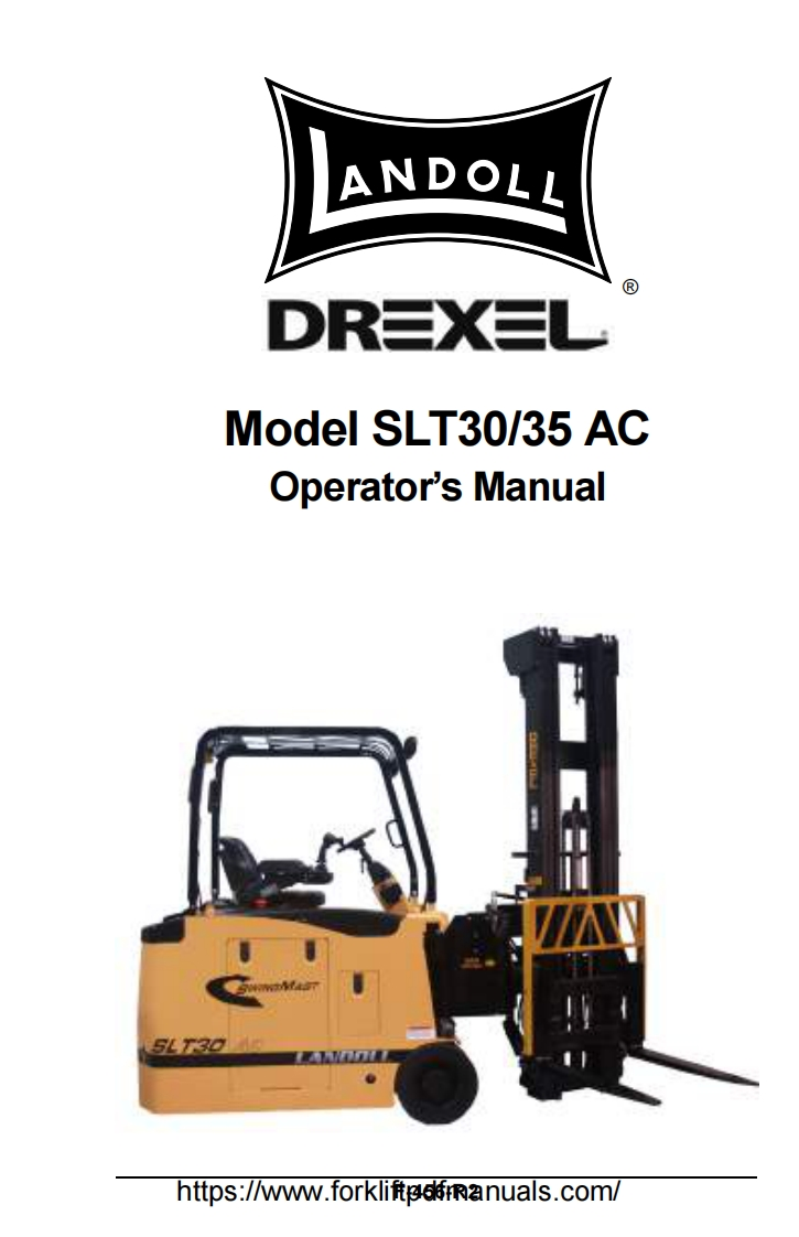 Drexel-SLT30-35-Forklift-Truck-Operators-Manual-PDF操作说明书手册新质力文库 - 聚焦新质生产力发展的数字化知识库_行业洞察 / 理论成果 / 实践指南免费下载新质力文库