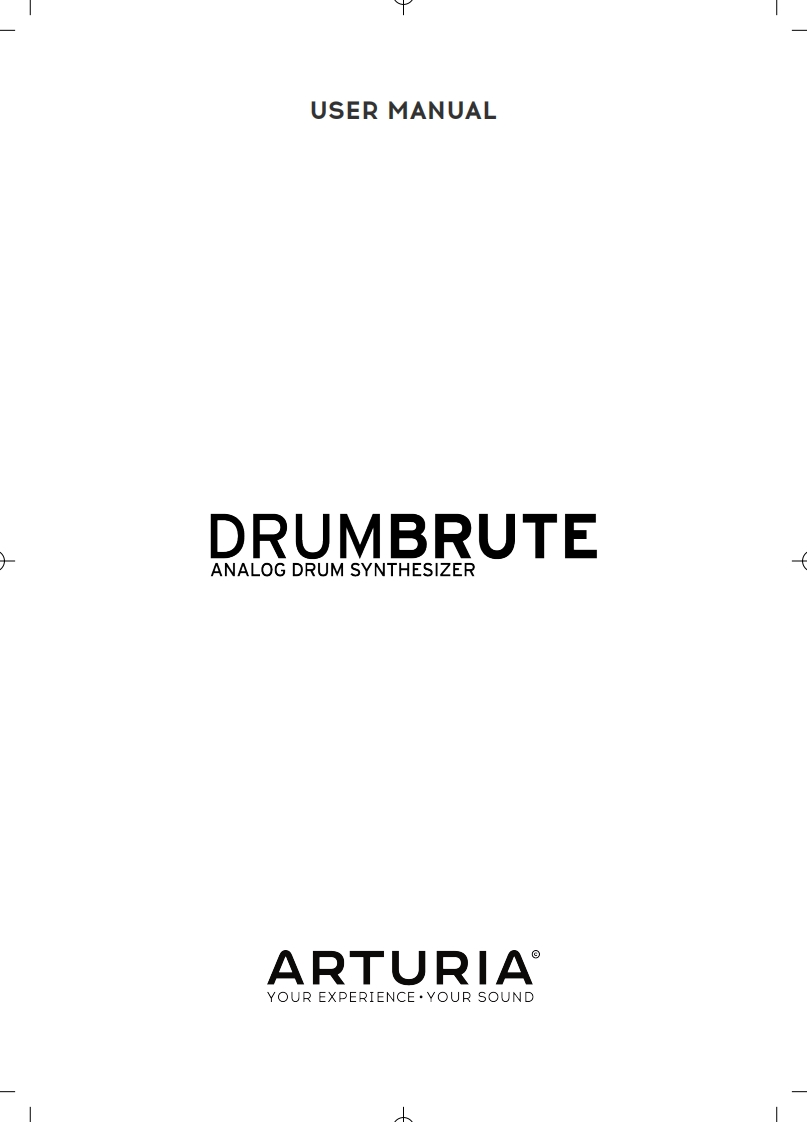 DrumBrute_Manual_1_2_EN使用操作说明书手册