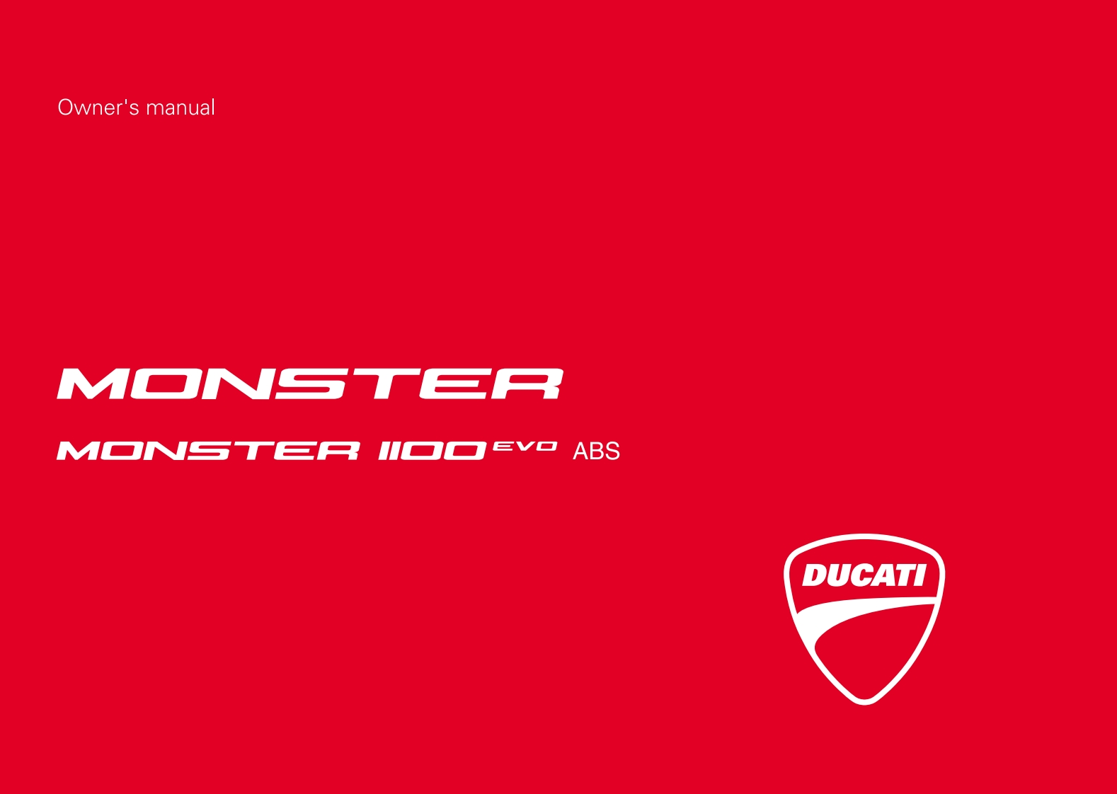 Ducati-Monster-1100-EVO-ABS-2010-2012-Owners-Manual摩托车驾驶与日常维护保养手册