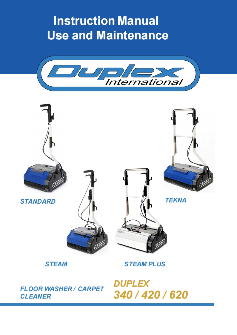 Duplex_340_420_620_操作与维护手册_1