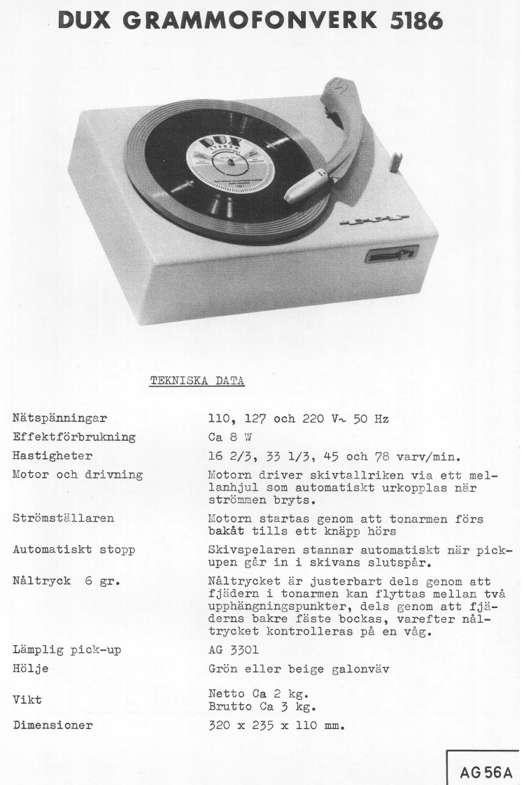 Dux-5186-tt-维修说明书手册含电器原理图