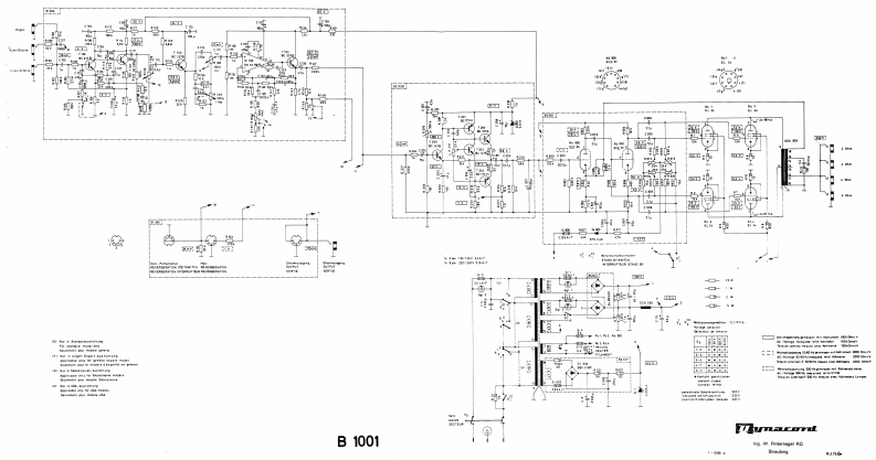 Dynacord-B1001-pwr-电气原理图手册