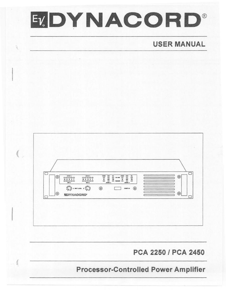Dynacord-PCA2250_PCA2450-pwr-电气原理图手册
