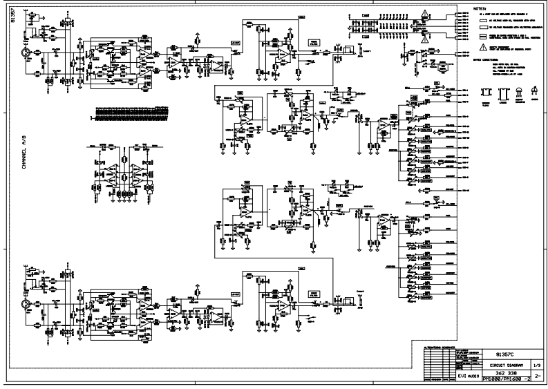Dynacord-Powermate1000-mix-电气原理图手册1