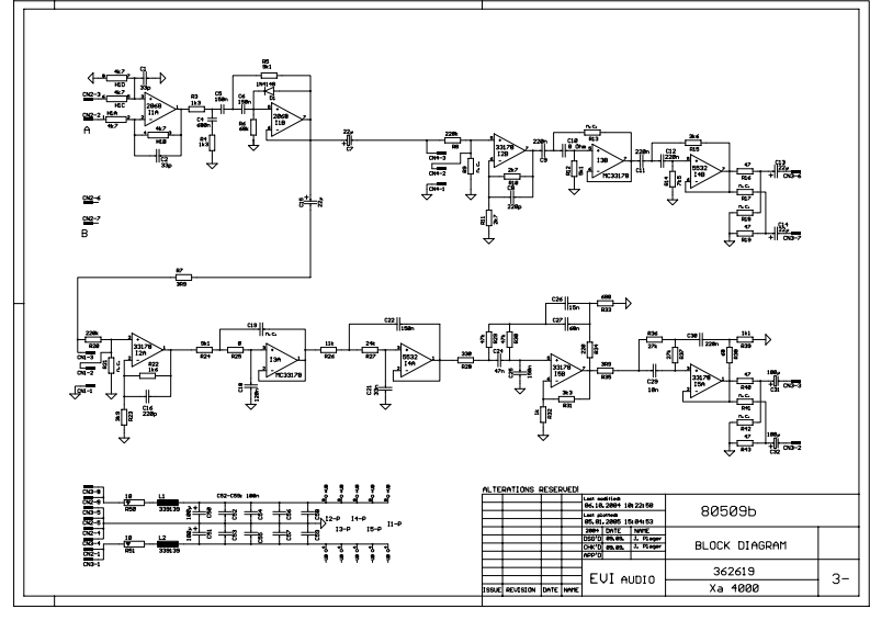Dynacord-XA4000-pwr-电气原理图手册