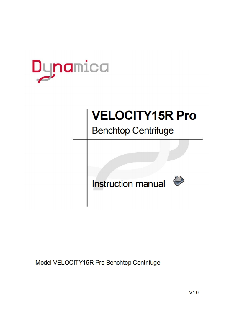 Dynamica-V15R-Pro-instruction-用户操作说明书手册-202107