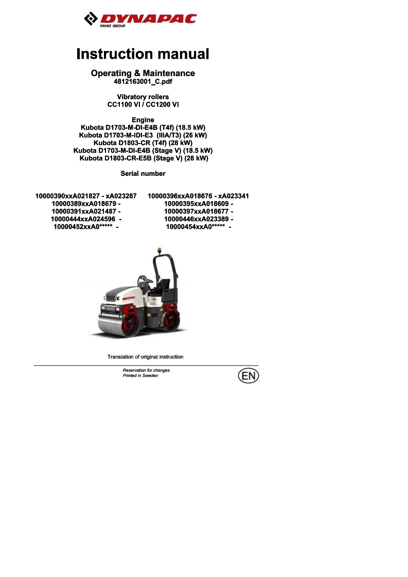 Dynapac戴纳派克-CC1200VI-Manual-2