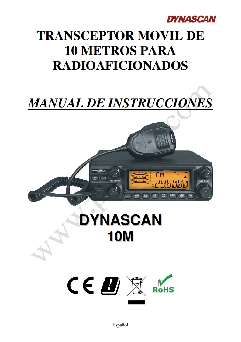 Dynascan_10M_使用说明书手册_ESP