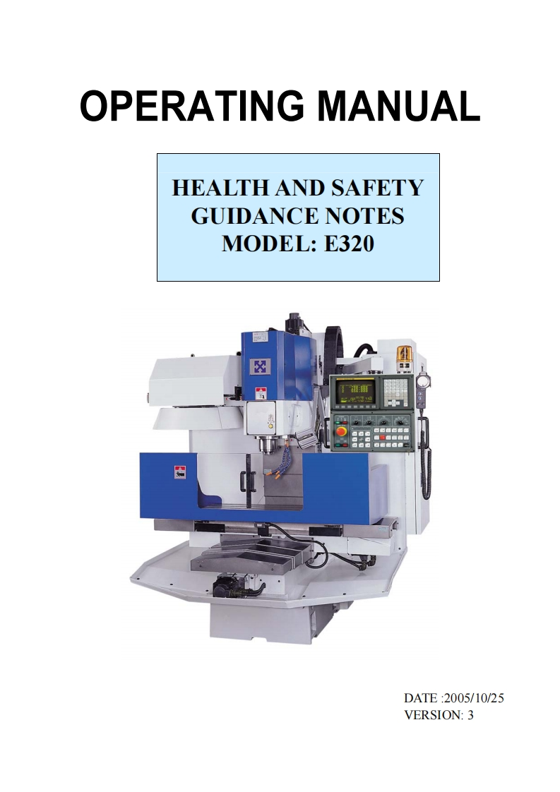 E320安装调试说明书手册