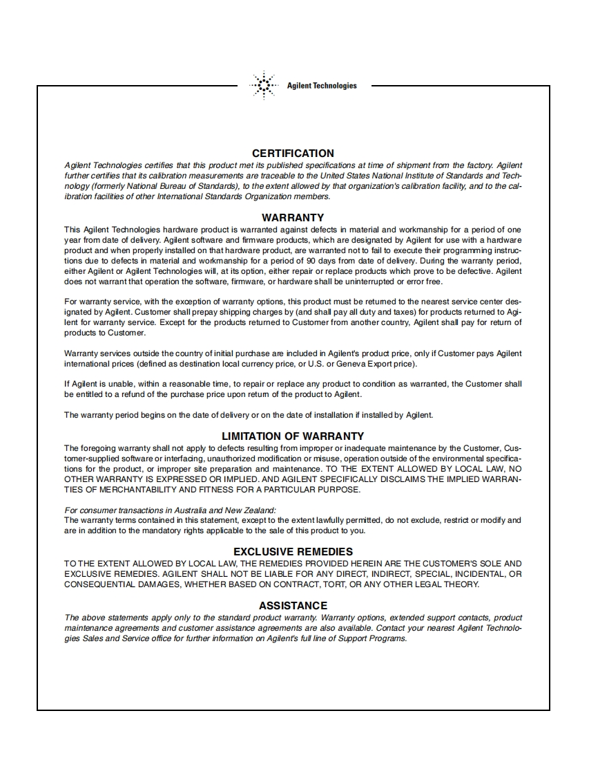 E361xA_DC_Power_Supplies_UG操作说明书手册