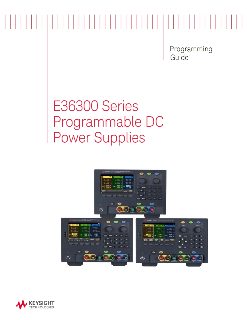 E36300-编程操作说明书手册