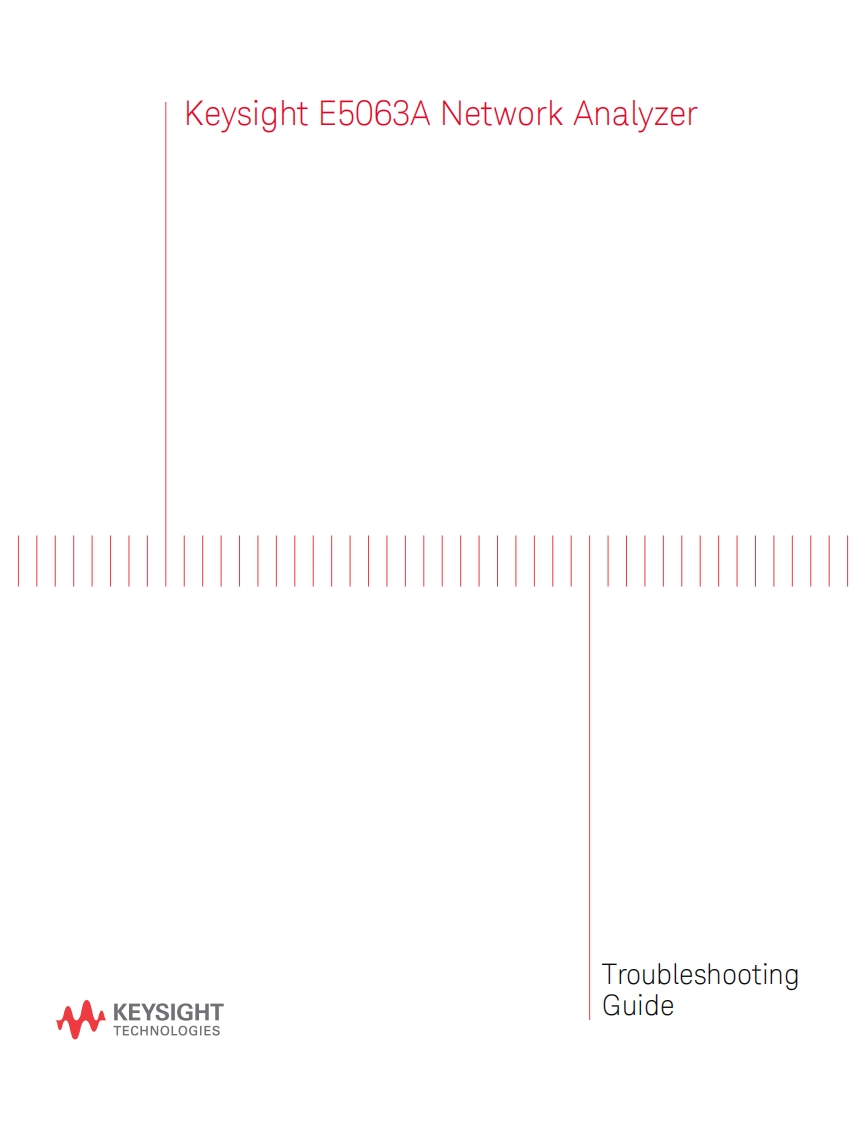 E5063A_service操作说明书手册指南_EN