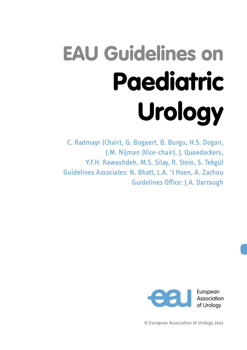 EAU-Guidelines-on-Paediatric-Urology-2022