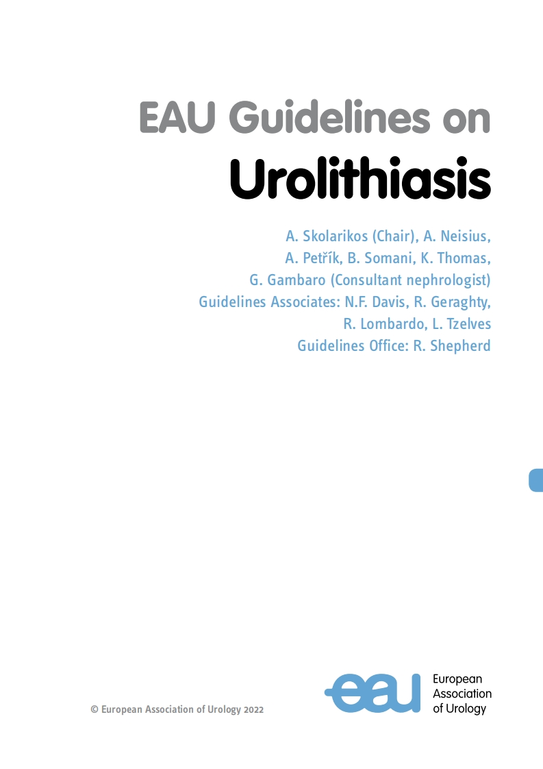 EAU-Guidelines-on-Urolithiasis-2022